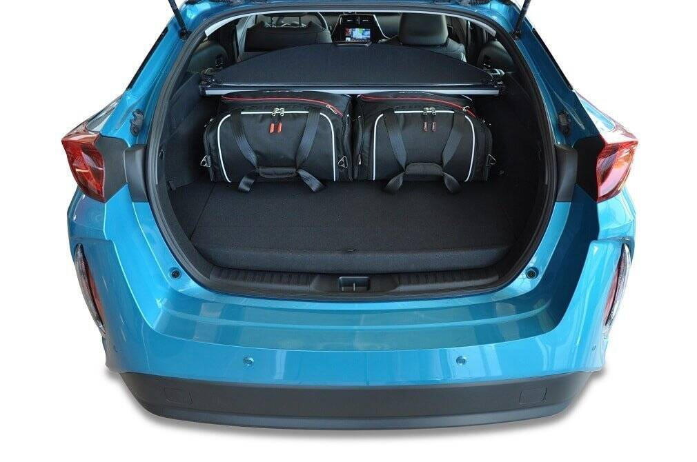 TOYOTA PRIUS PHEV 2017+ KOFFERRAUMTASCHEN SET 4 STK 3/8