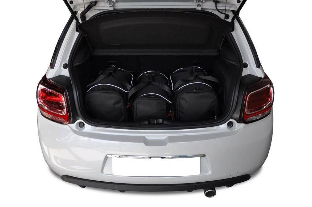 CITROEN DS3 HATCHBACK 2009-2016 PACK DE SACS 3 PAR 1/8
