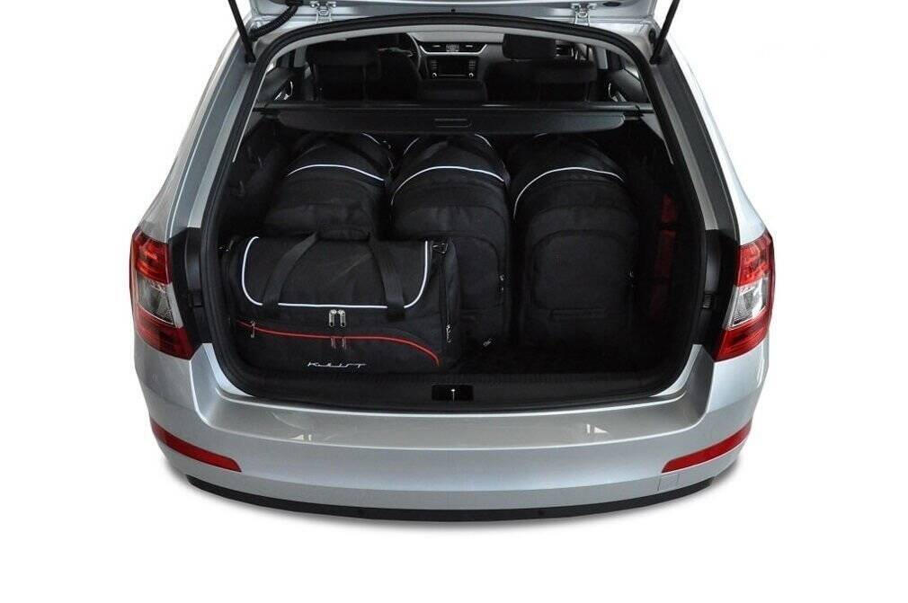 SKODA OCTAVIA KOMBI 2013-2020 KOFFERRAUMTASCHEN SET 5 STK 2/8