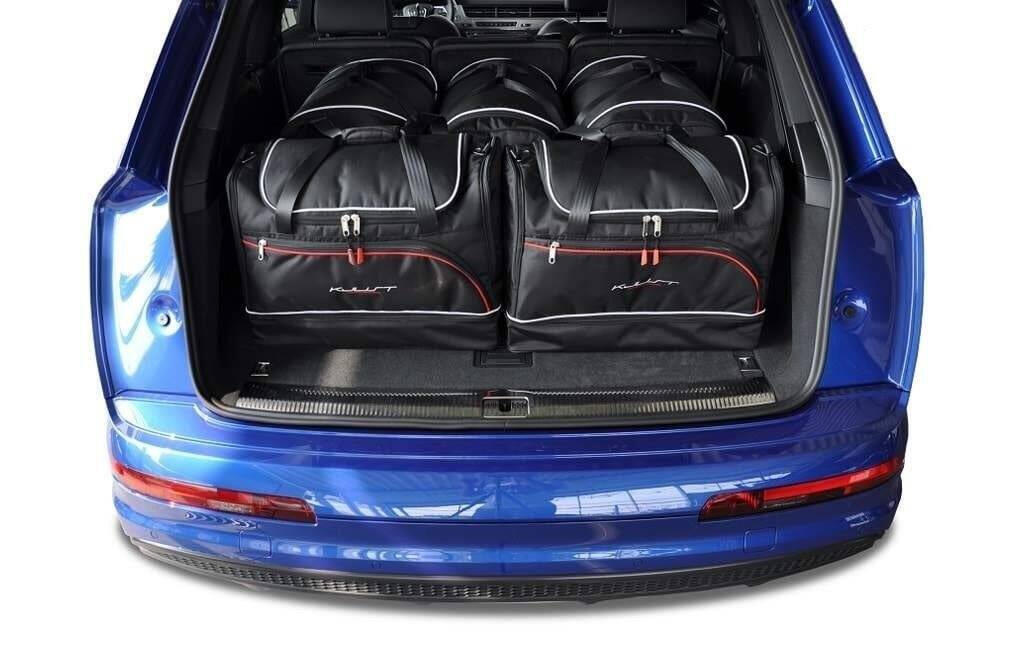 D?di? Pack de Sacs de Voiture 5 par Compatible avec AUDI Q7 II (4M) 2015+ 1/8