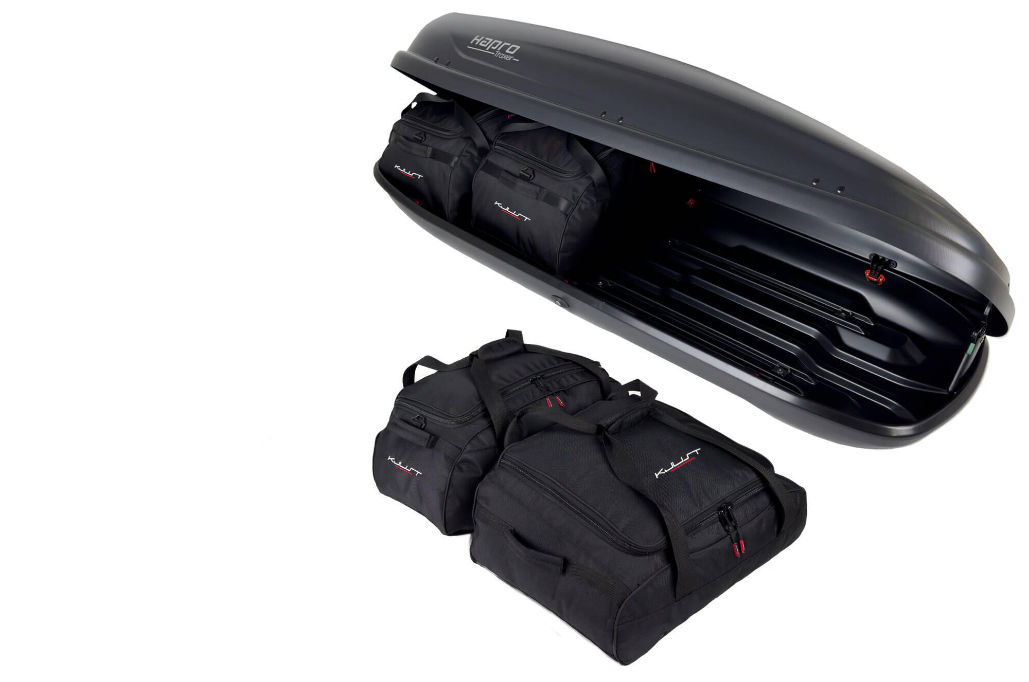 SACS SET 4 PCS POUR COFFRE DE TOIT HAPRO TRAXER 6.2 4/7