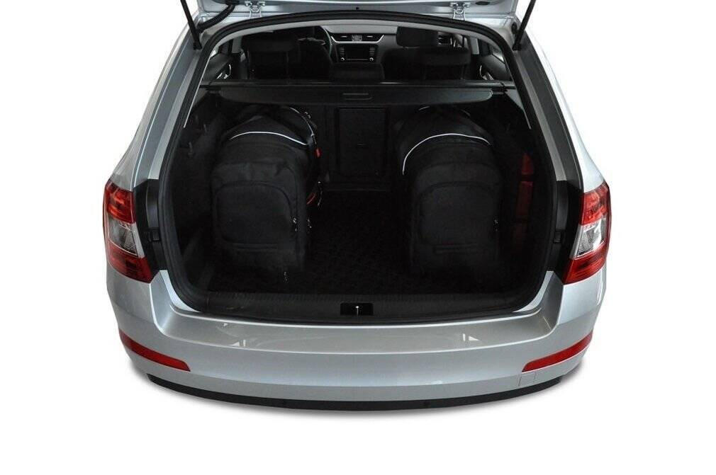 SKODA OCTAVIA KOMBI 2013-2020 KOFFERRAUMTASCHEN SET 5 STK 4/8