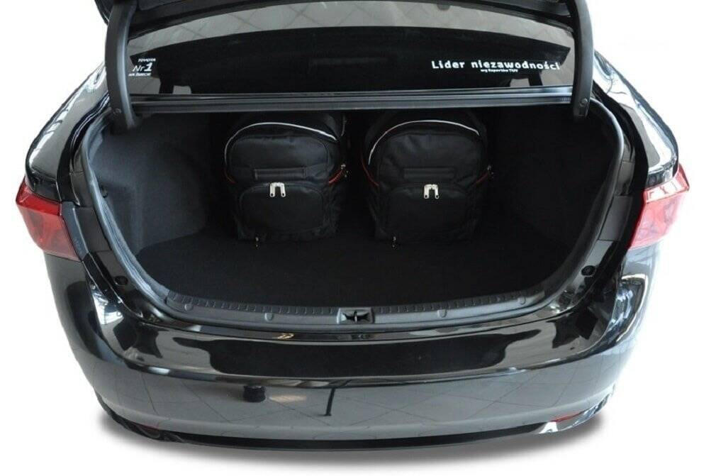 TOYOTA AVENSIS LIMOUSINE 2009-2018 KOFFERRAUMTASCHEN SET 4 STK 2/8