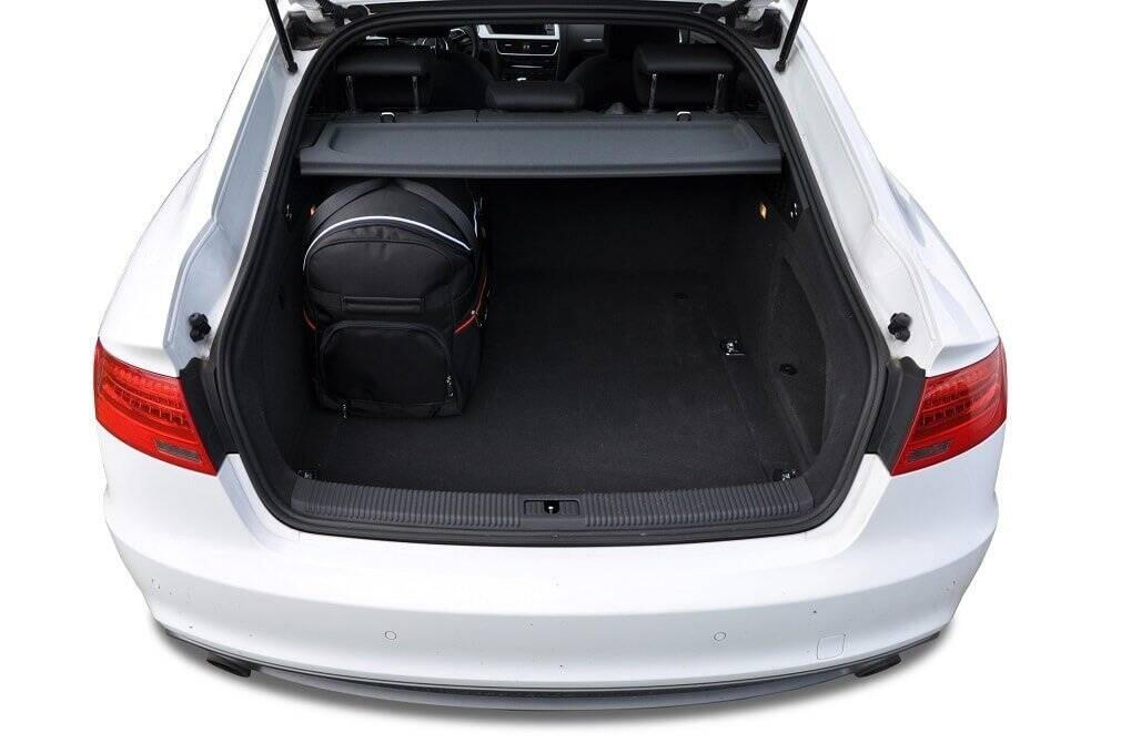 AUDI A5 SPORTBACK 2009-2016 KOFFERRAUMTASCHEN SET 5 STK 5/8