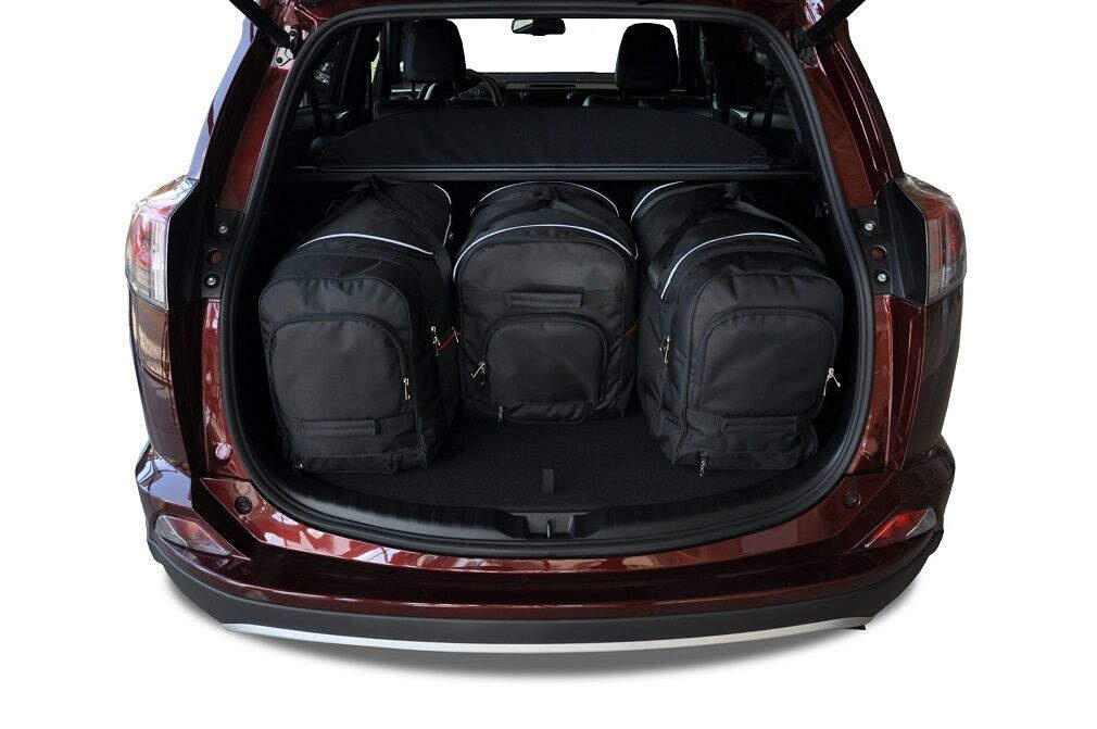 TOYOTA RAV4 2013-2018 KOFFERRAUMTASCHEN SET 4 STK 2/8