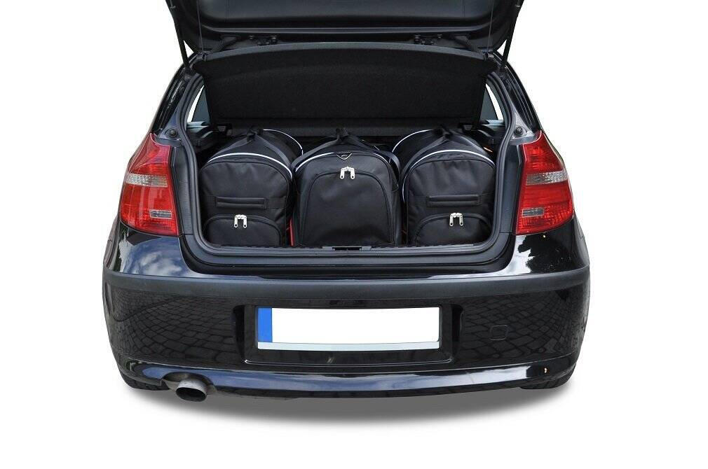 BMW 1, 2004-2013 - VOITURE ENSEMBLE DE SACS 3 PAR 1/8