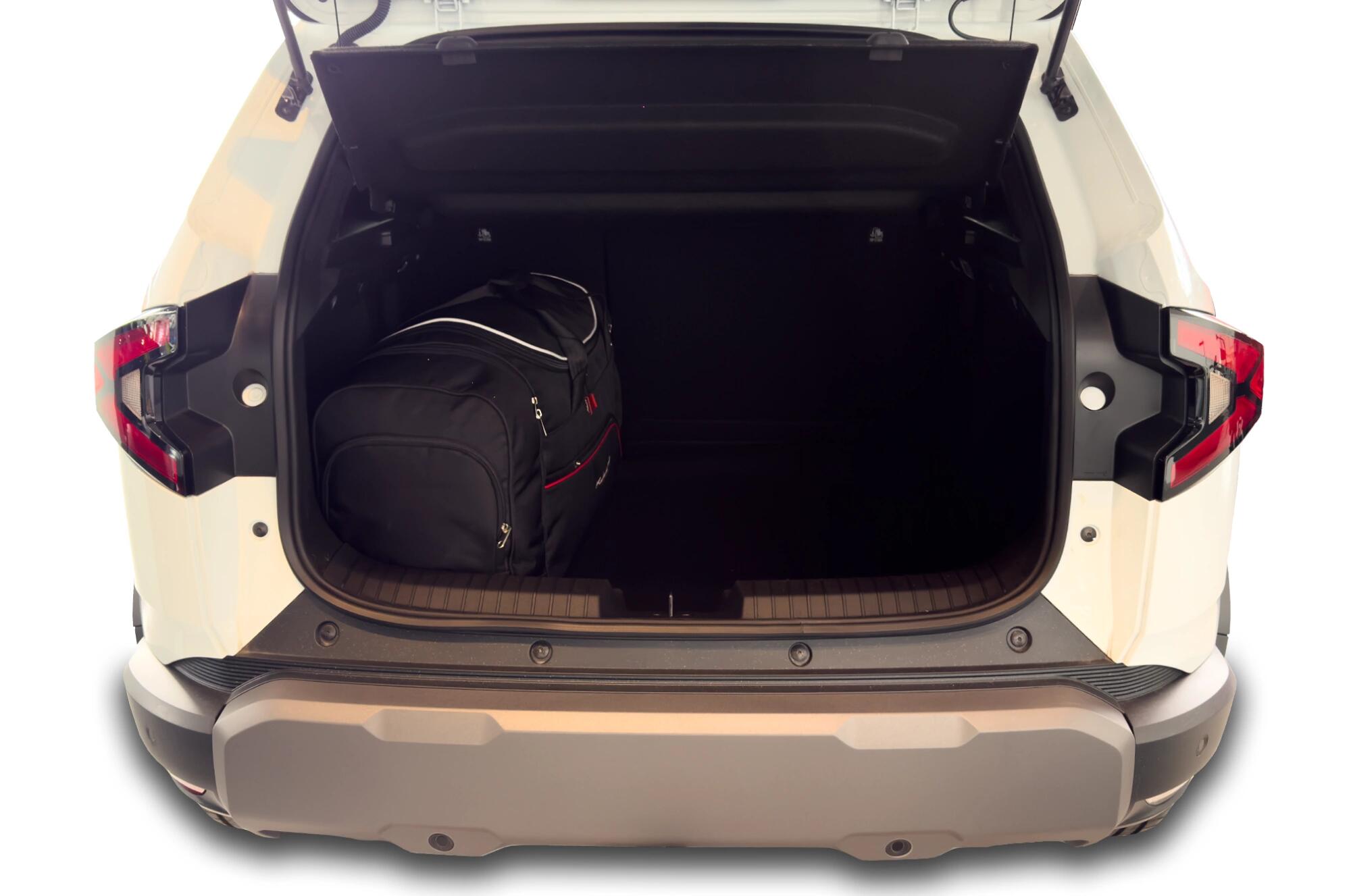 DACIA DUSTER III 2024+ KOFFERRAUMTASCHEN SET 3 STK 3/8