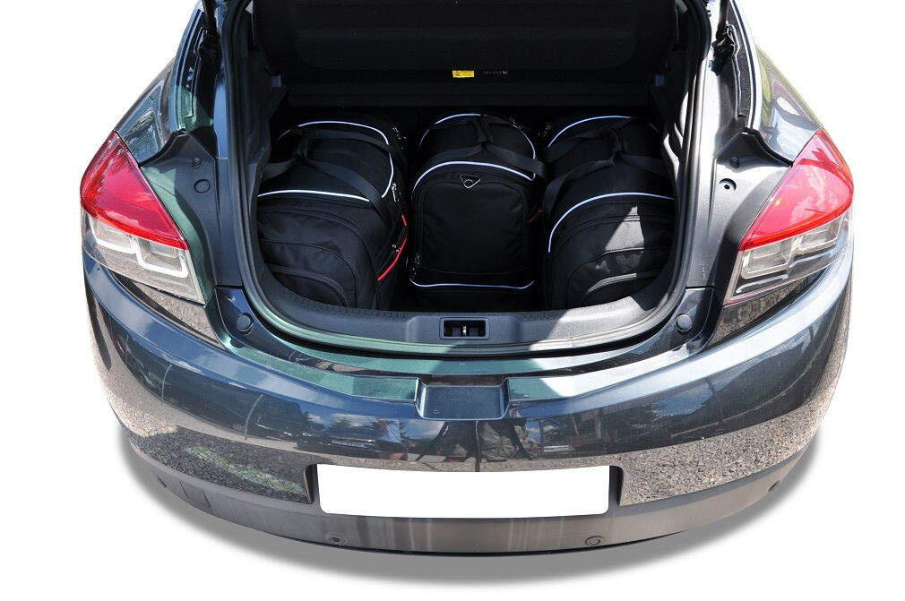 RENAULT MEGANE COUPE 2008-2016 KOFFERRAUMTASCHEN SET 4 STK 2/8