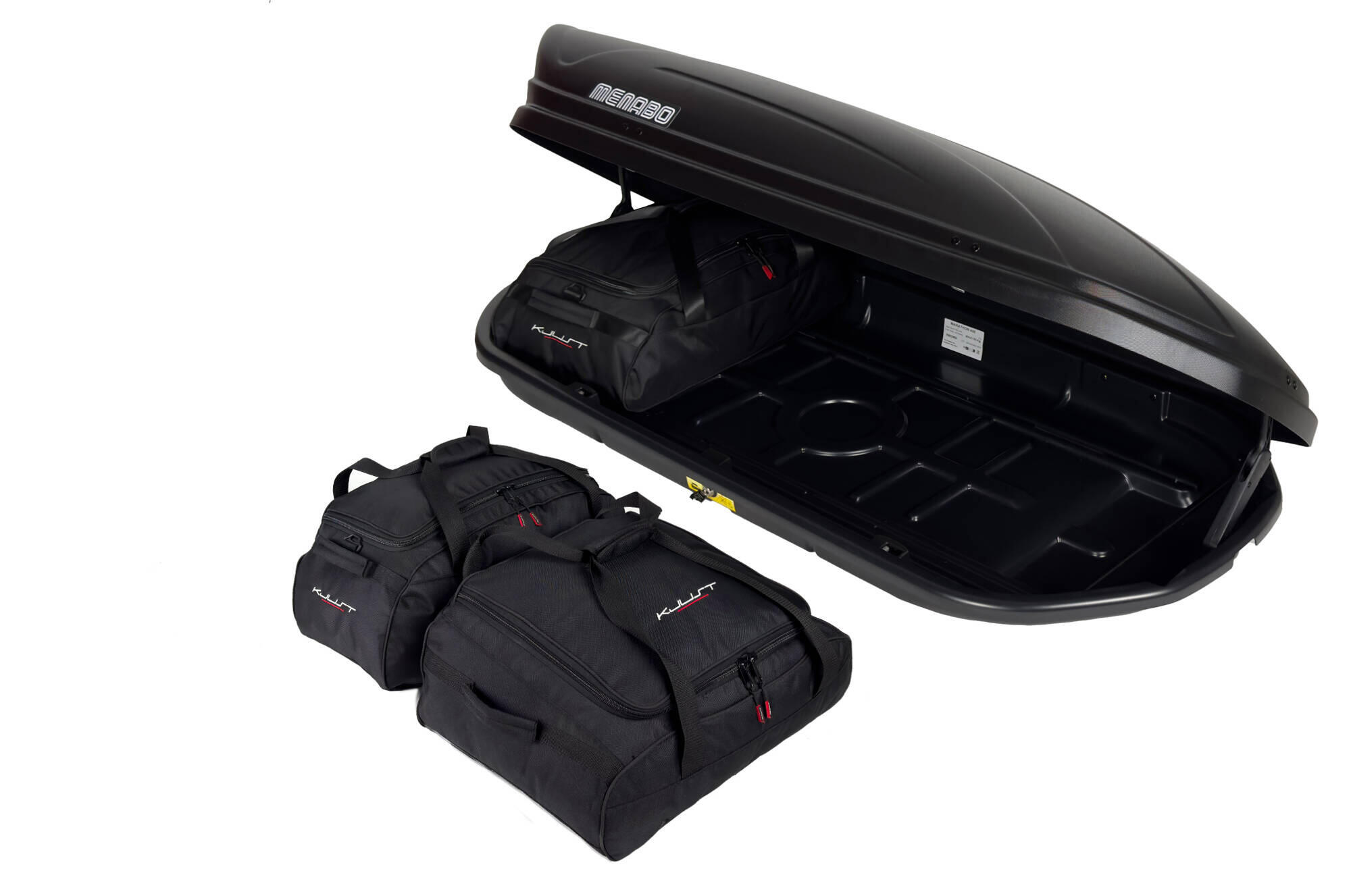 TASCHEN SET 3 STK FÜR DACHBOX MENABO MARATHON 400 4/5