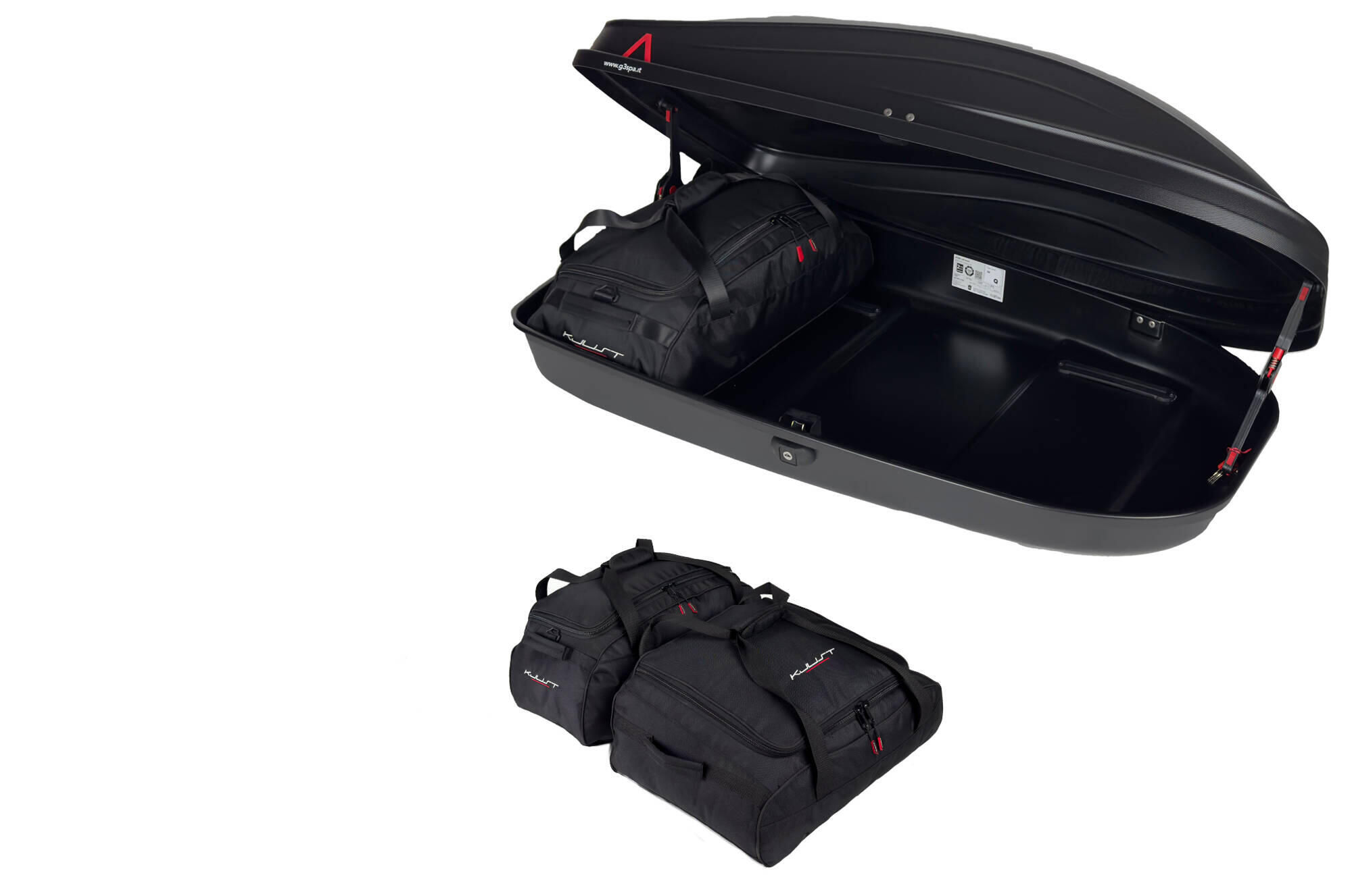 SACS SET 3 PCS POUR COFFRE DE TOIT G3 SPARK 320 4/6