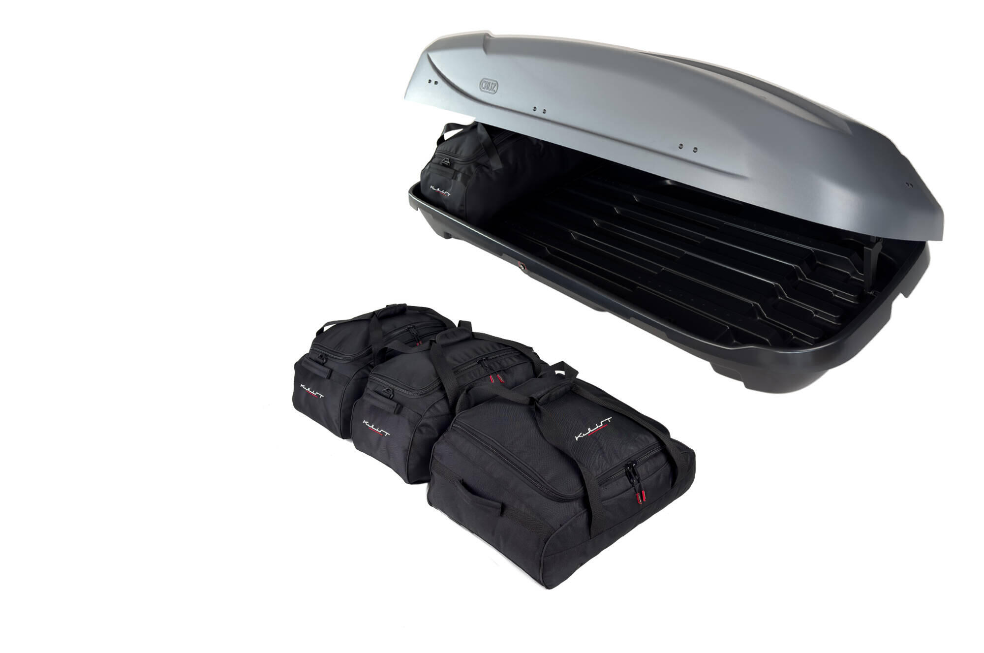 TASCHEN SET 4 STK FÜR DACHBOX CRUZ PADDOCK 470 5/7