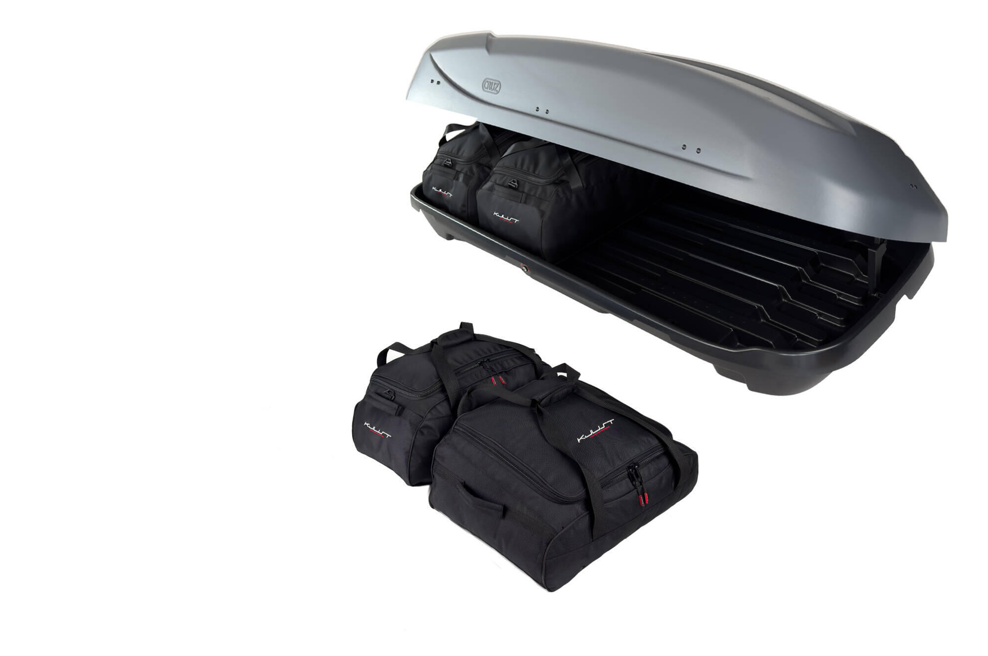 TASCHEN SET 4 STK FÜR DACHBOX CRUZ PADDOCK 470 4/7