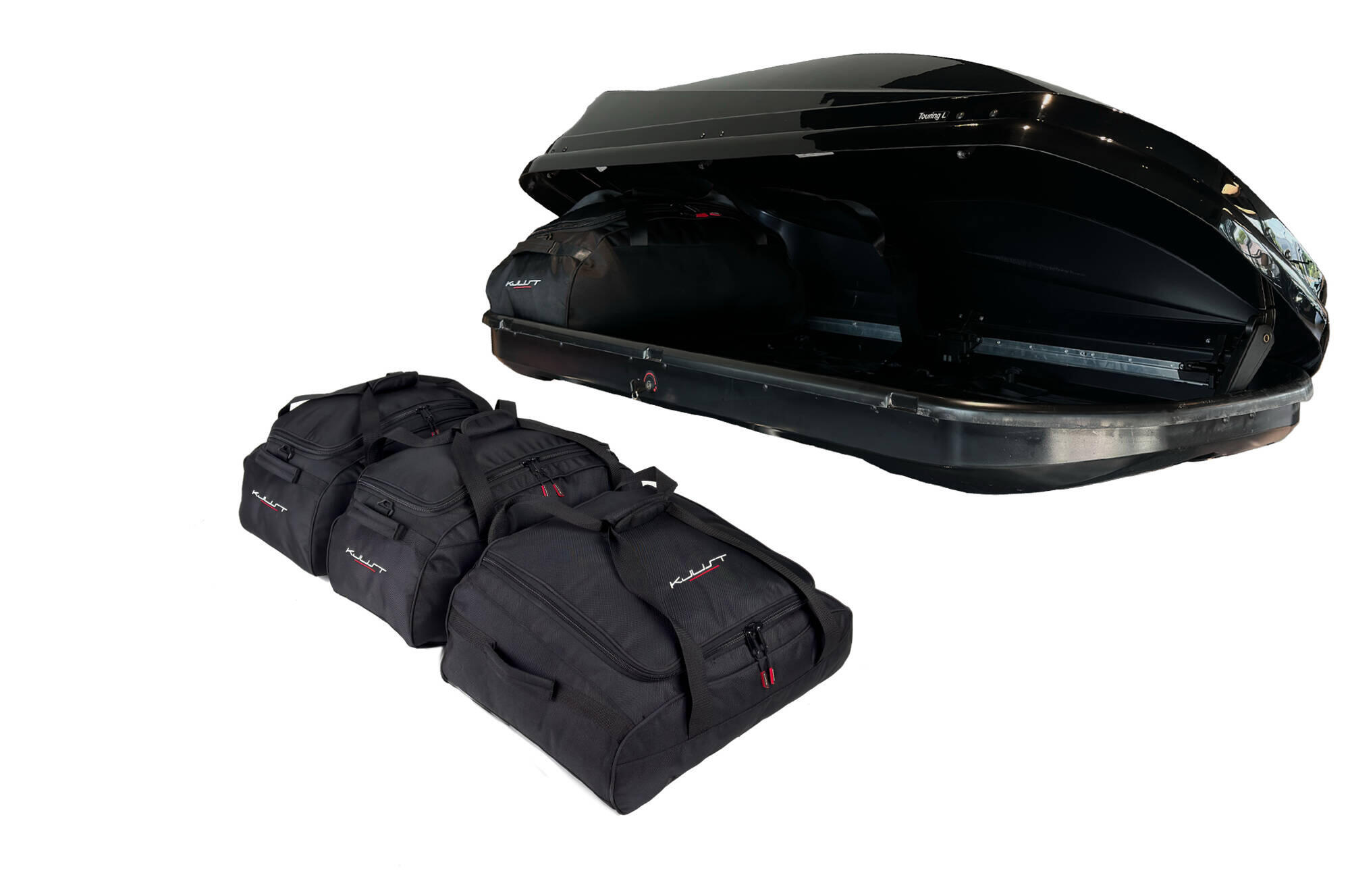 TASCHEN SET 4 STK FÜR DACHBOX SEAT 000071200AB 420L 5/6