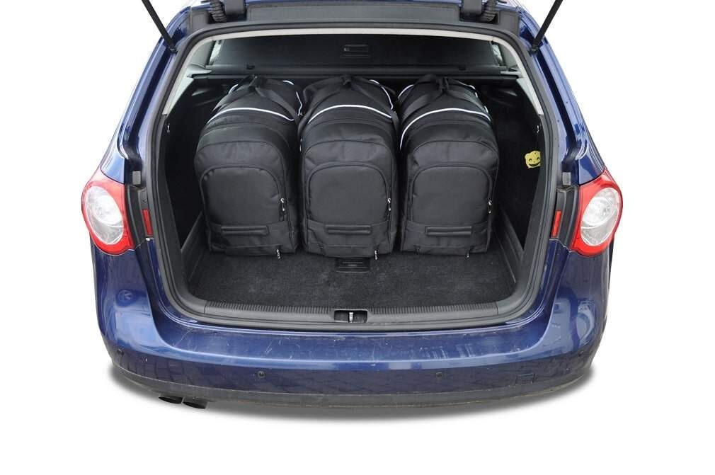 VW PASSAT VARIANT 2005-2010 KOFFERRAUMTASCHEN SET 5 STK 3/8
