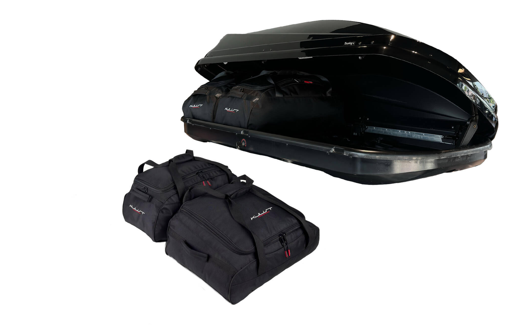 TASCHEN SET 4 STK FÜR DACHBOX SEAT 000071200AB 420L 4/6