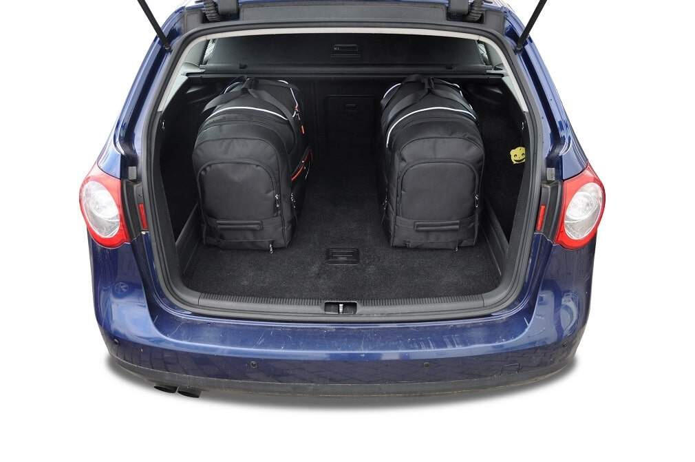 VW PASSAT VARIANT 2005-2010 KOFFERRAUMTASCHEN SET 5 STK 4/8