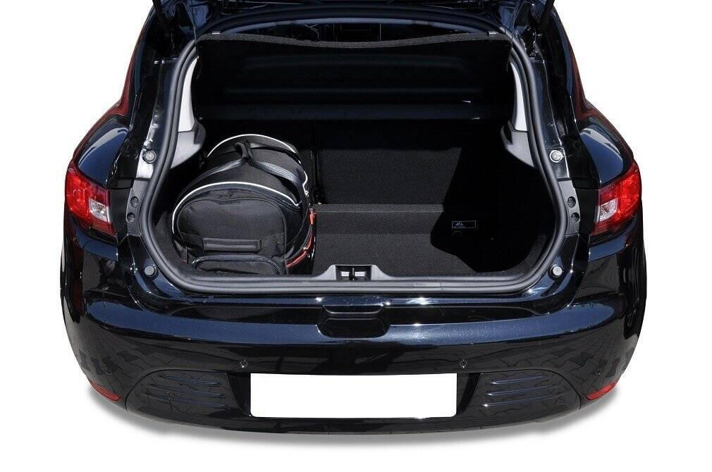 RENAULT CLIO 2012-2019 KOFFERRAUMTASCHEN SET 3 STK 3/8