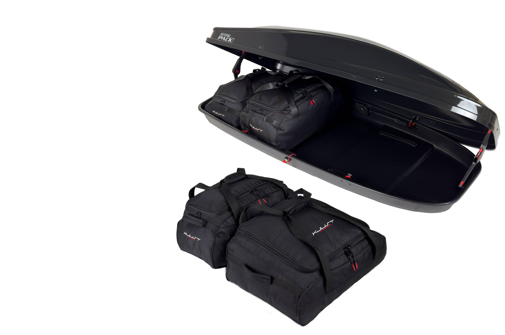 SACS SET 4 PCS POUR COFFRE DE TOIT INTERPACK STELLA 481 4/7