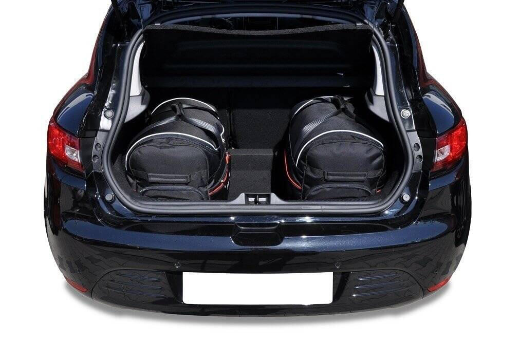 RENAULT CLIO 2012-2019 KOFFERRAUMTASCHEN SET 3 STK 2/8