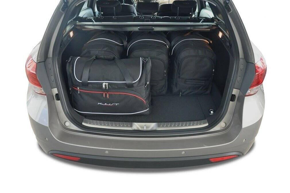 HYUNDAI i40 KOMBI 2011-2019 KOFFERRAUMTASCHEN SET 5 STK 2/8
