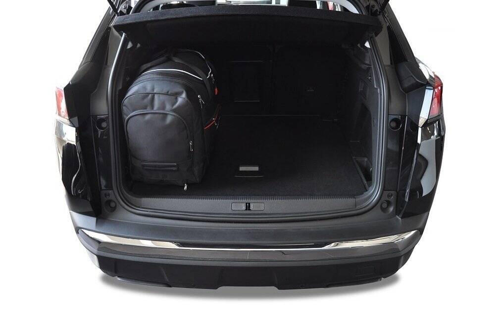 PEUGEOT 3008 HYBRID PHEV 2019+ KOFFERRAUMTASCHEN SET 4 STK 4/8