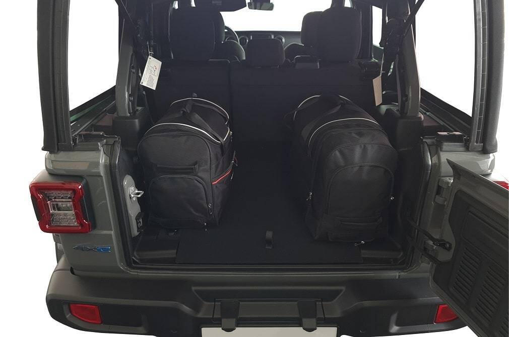 JEEP WRANGLER PHEV 2021+ KOFFERRAUMTASCHEN SET 4 STK 3/8