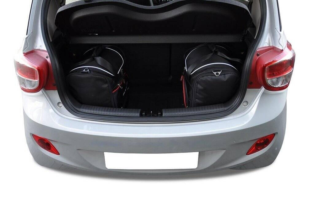 HYUNDAI i10 2013-2020 KOFFERRAUMTASCHEN SET 4 STK 3/8