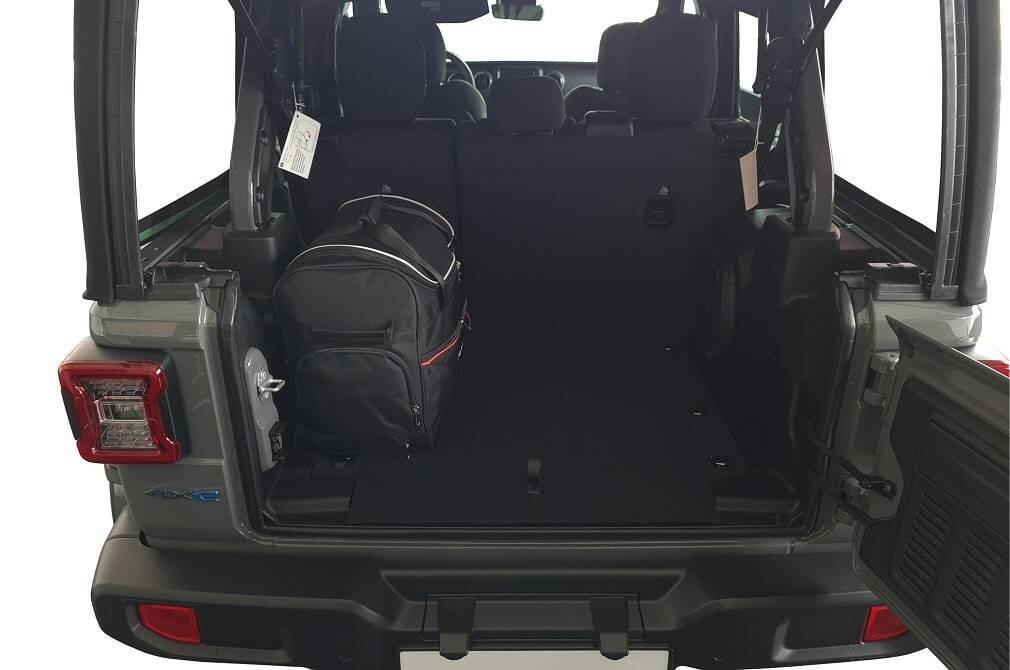 JEEP WRANGLER PHEV 2021+ KOFFERRAUMTASCHEN SET 4 STK 4/8