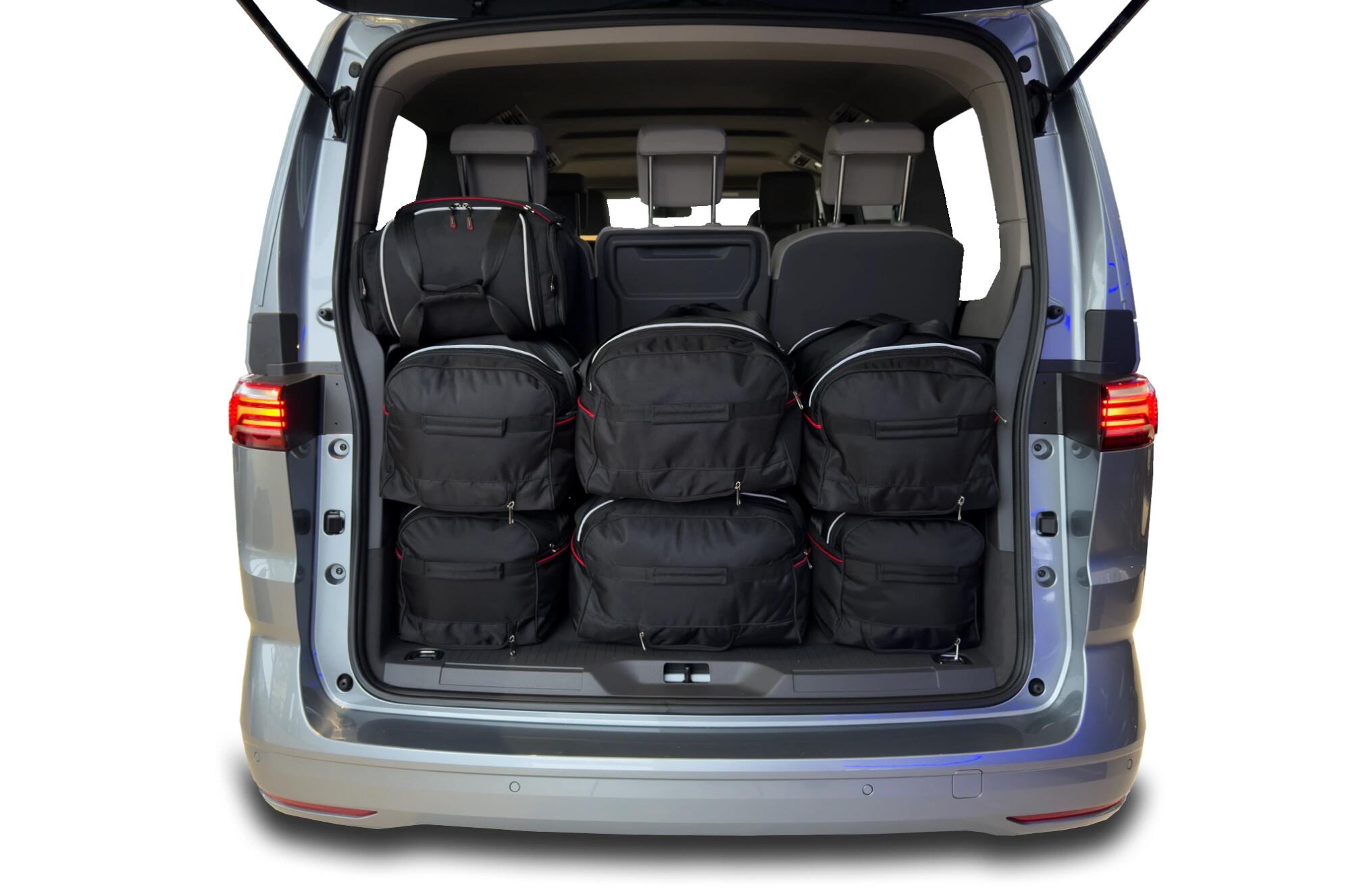 VW MULTIVAN L2 PHEV 2021+ KOFFERRAUMTASCHEN SET 9 STK 3/8