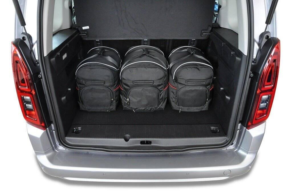 OPEL COMBO 2018+ KOFFERRAUMTASCHEN SET 6 STK 3/8
