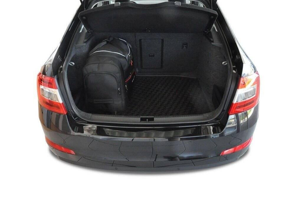 SKODA OCTAVIA LIFTBACK 2013-2020 KOFFERRAUMTASCHEN SET 5 STK 5/8