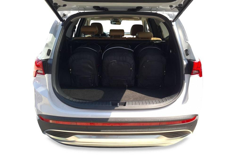 HYUNDAI SANTA FE 2018-2024 KOFFERRAUMTASCHEN SET 5 STK 3/8