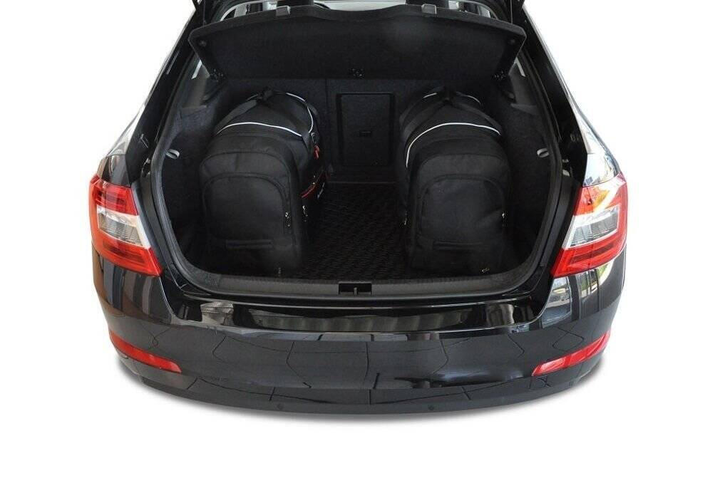 SKODA OCTAVIA LIFTBACK 2013-2020 KOFFERRAUMTASCHEN SET 5 STK 4/8