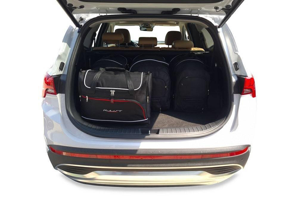 HYUNDAI SANTA FE 2018-2024 KOFFERRAUMTASCHEN SET 5 STK 2/8