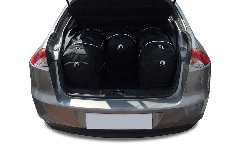 RENAULT LAGUNA HATCHBACK 2007-2015 KOFFERRAUMTASCHEN SET 4 STK 2/8