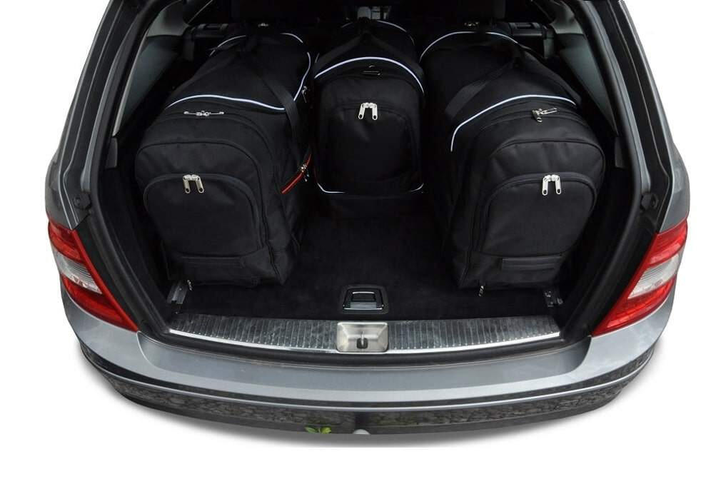 MERCEDES-BENZ C KOMBI 2006-2014 KOFFERRAUMTASCHEN SET 4 STK 2/8