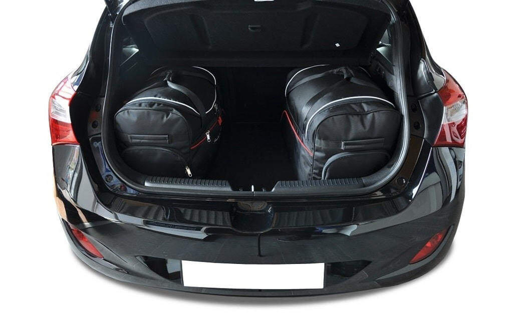 HYUNDAI i30 HATCHBACK 2012-2016 KOFFERRAUMTASCHEN SET 4 STK 3/8