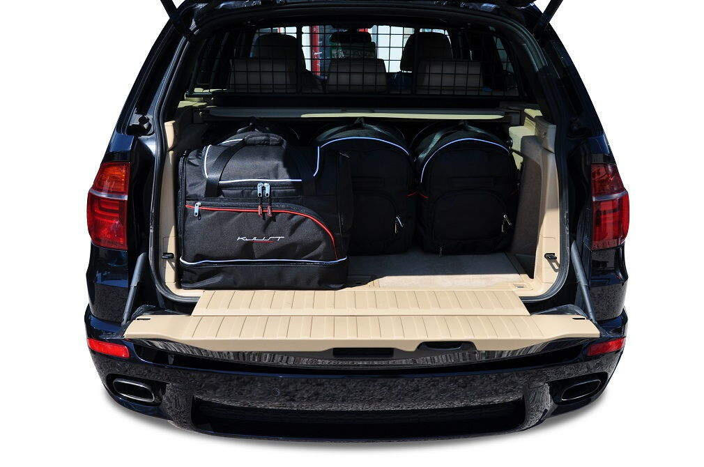 BMW X5 2006-2013 KOFFERRAUMTASCHEN SET 5 STK 2/8