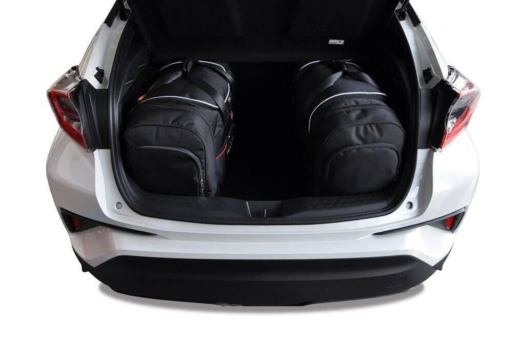 TOYOTA C-HR 2016-2023 KOFFERRAUMTASCHEN SET 4 STK 3/8