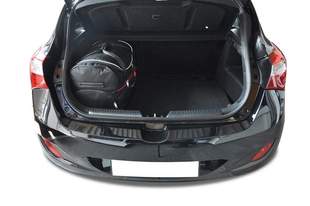 HYUNDAI i30 HATCHBACK 2012-2016 KOFFERRAUMTASCHEN SET 4 STK 4/8