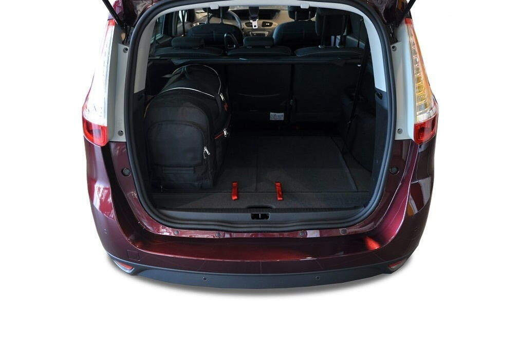 RENAULT GRAND SCENIC 2009-2013 KOFFERRAUMTASCHEN SET 4 STK 4/8