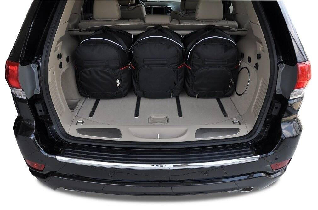 JEEP GRAND CHEROKEE 2010+ KOFFERRAUMTASCHEN SET 5 STK 3/8