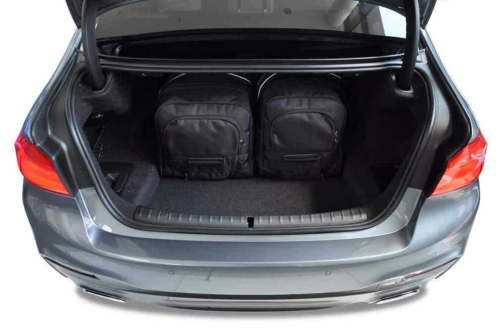 BMW 5 LIMOUSINE 2016-2023 KOFFERRAUMTASCHEN SET 4 STK 3/8