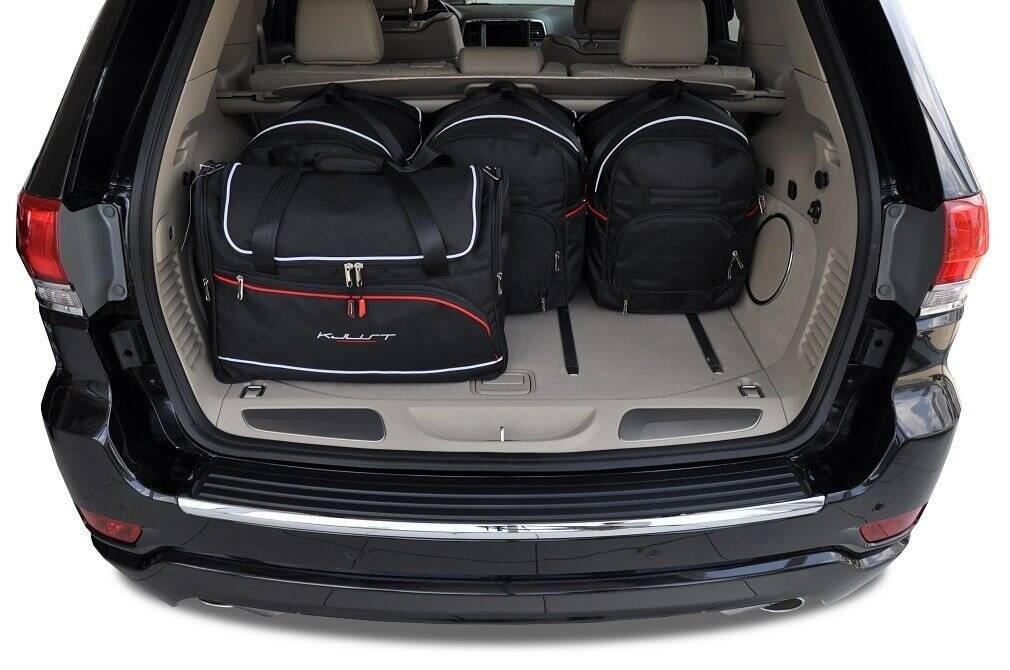 JEEP GRAND CHEROKEE 2010+ KOFFERRAUMTASCHEN SET 5 STK 2/8