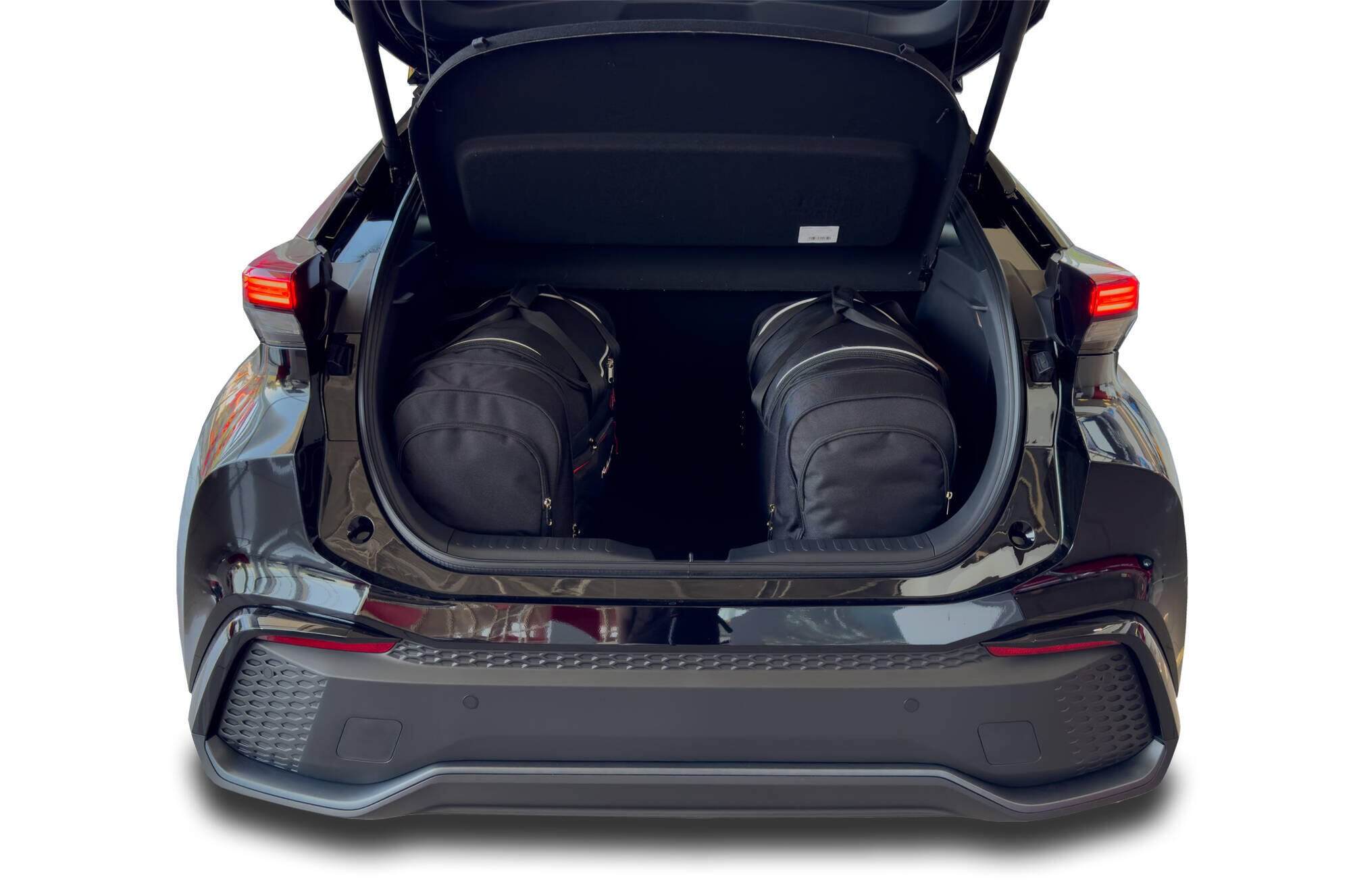 TOYOTA C-HR HEV 2023+ KOFFERRAUMTASCHEN SET 4 STK 3/8