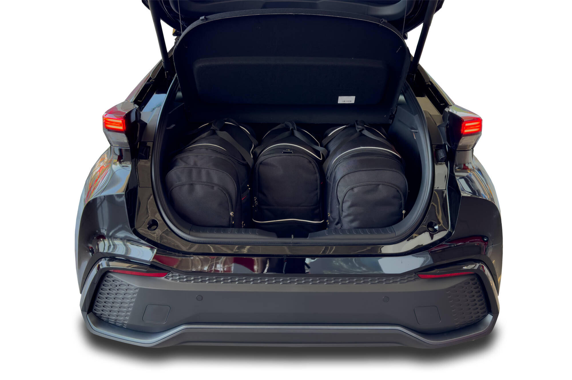 TOYOTA C-HR HEV 2023+ KOFFERRAUMTASCHEN SET 4 STK 2/8