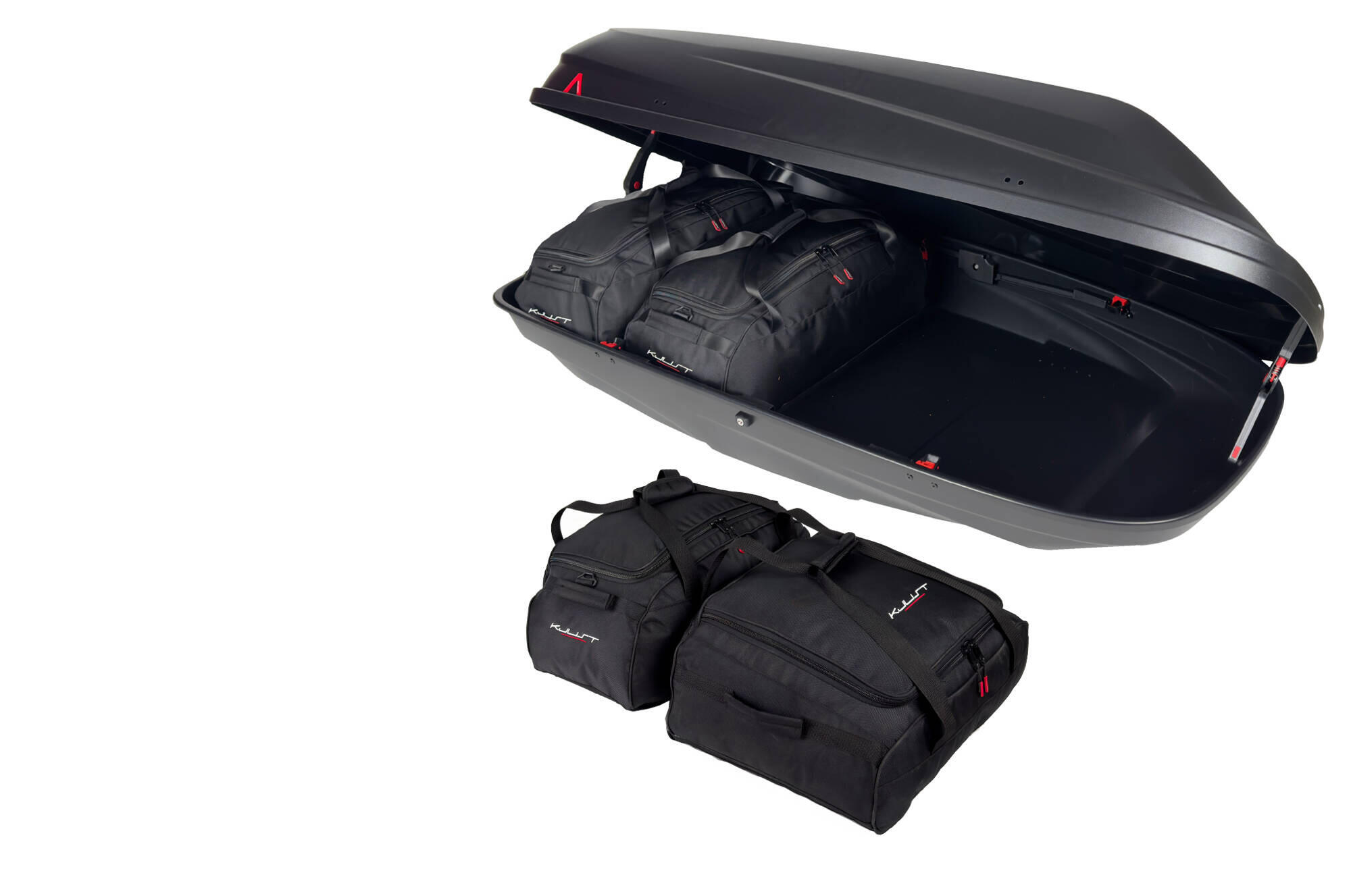 SACS SET 4 PCS POUR COFFRE DE TOIT G3 BICUBE 520+ 4/7