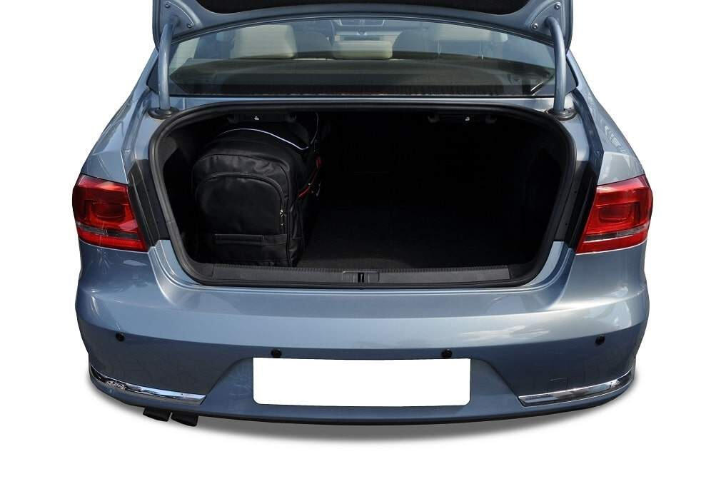 VW PASSAT LIMOUSINE 2010-2014 KOFFERRAUMTASCHEN SET 5 STK 5/8