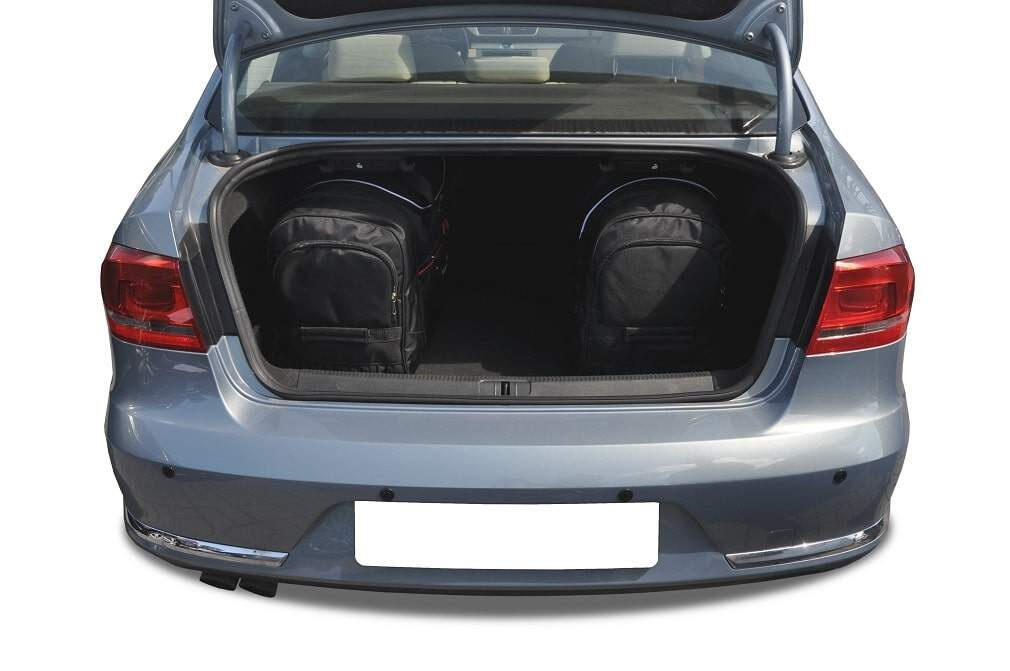 VW PASSAT LIMOUSINE 2010-2014 KOFFERRAUMTASCHEN SET 5 STK 4/8