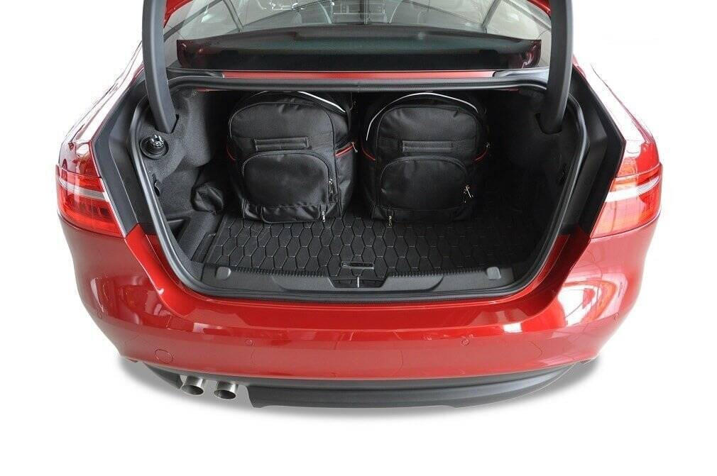 JAGUAR XE 2015-2018 KOFFERRAUMTASCHEN SET 4 STK 3/8